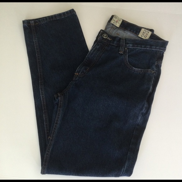 RedHead Brand Mens Straight Leg Denim Jeans - Picture 1 of 9